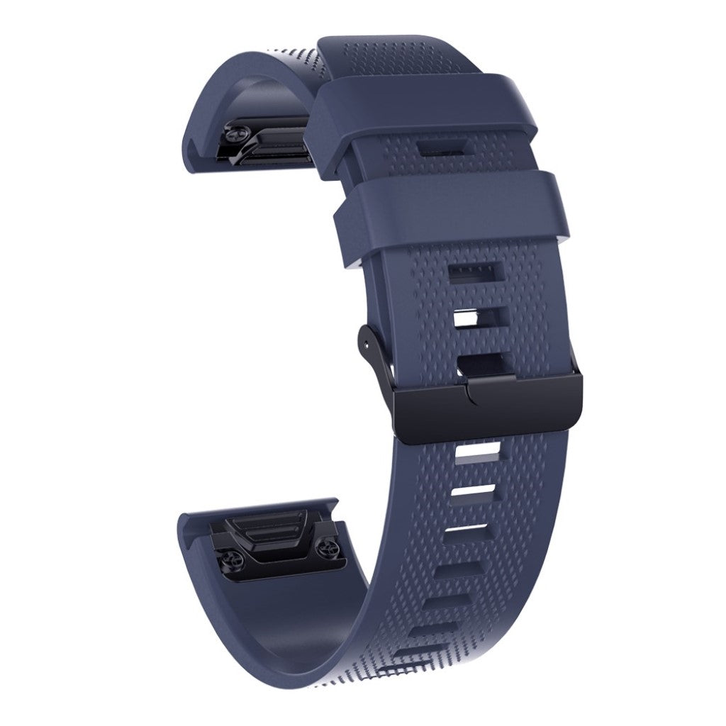 Rigtigt elegant Universal Garmin Silikone Rem - Blå#serie_8