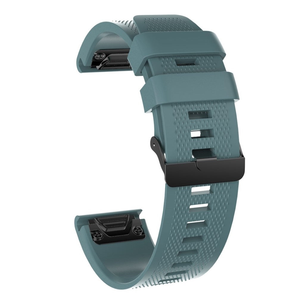 Rigtigt elegant Universal Garmin Silikone Rem - Grøn#serie_9