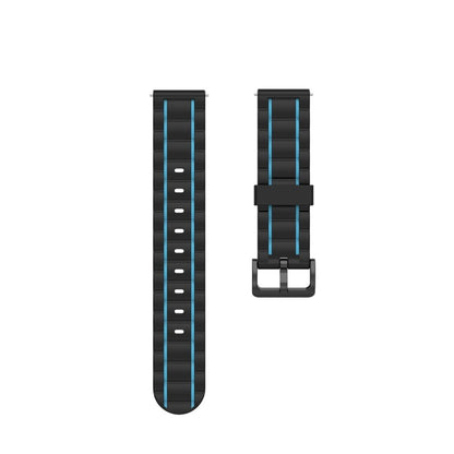 Rigtigt cool Universal Garmin Silikone Rem - Blå#serie_2