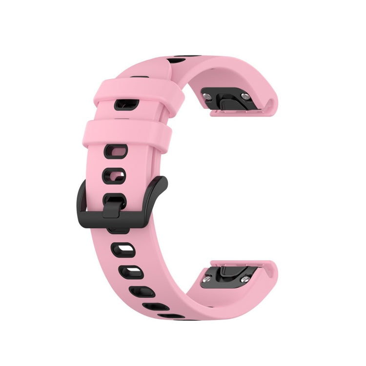 Meget cool Garmin Fenix 6S / Garmin Fenix 5S Silikone Rem - Pink#serie_5