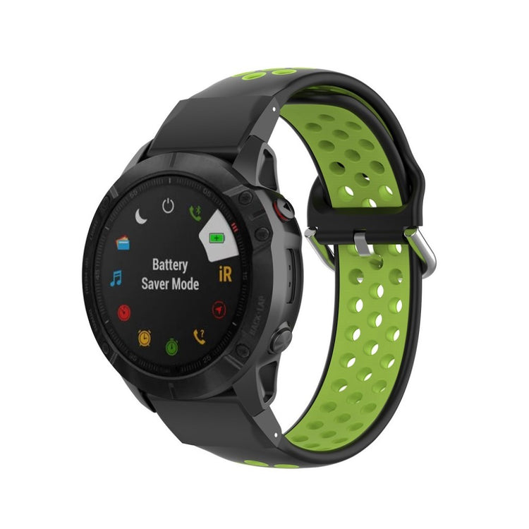 Godt Universal Garmin Silikone Rem - Grøn#serie_1