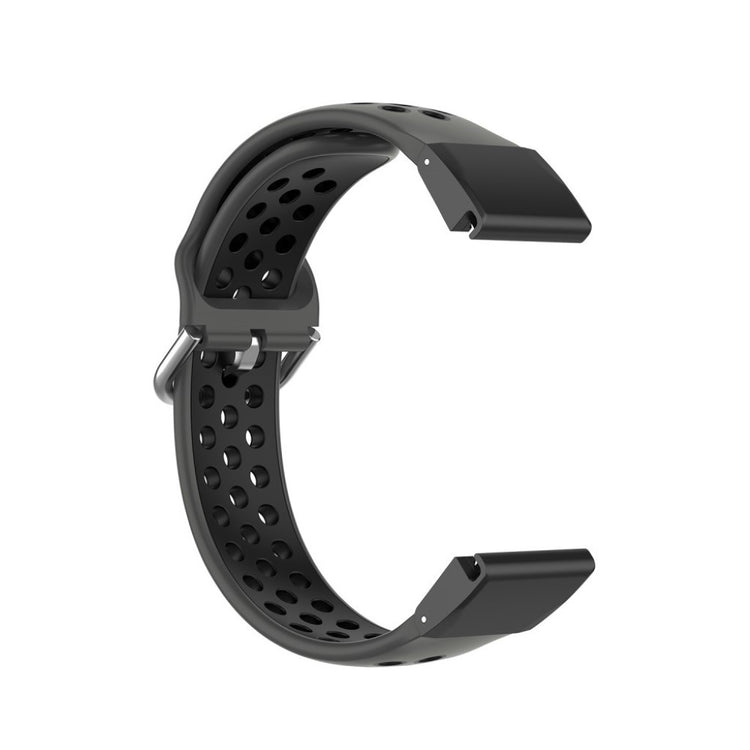 Godt Universal Garmin Silikone Rem - Sort#serie_2