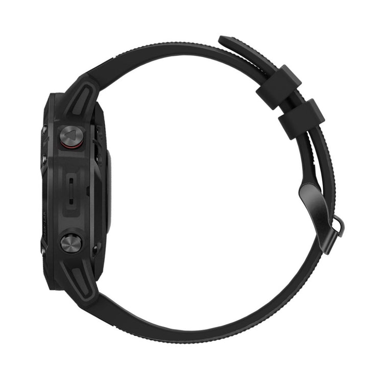 Sejt Garmin Fenix 5 Silikone Rem - Sort#serie_1