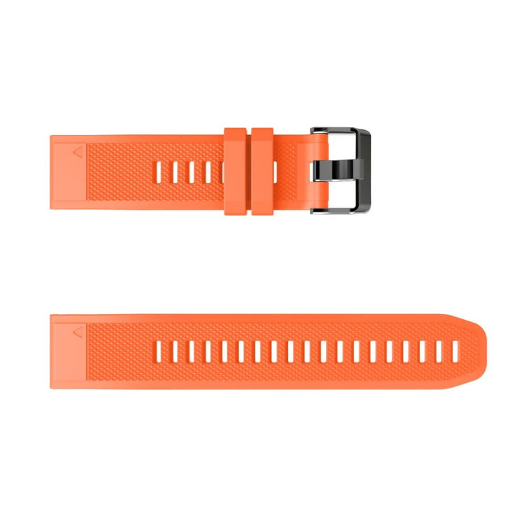 Sejt Garmin Fenix 5 Silikone Rem - Orange#serie_6