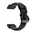 Bardzo Trwały Garmin Fenix 5X Skóra Naturalna Pasek