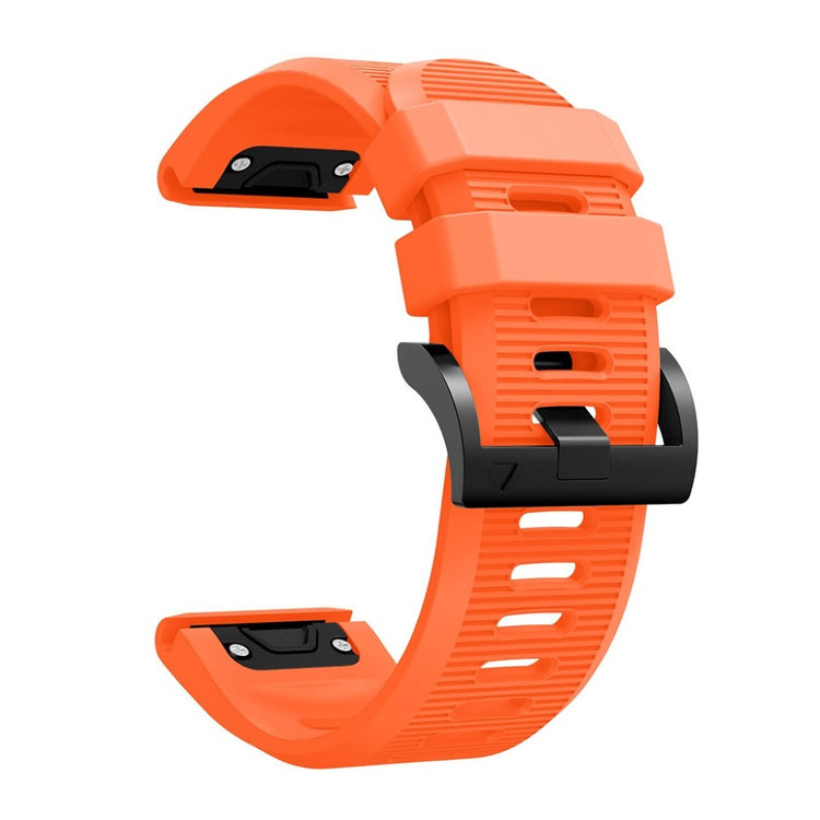 Helt vildt kønt Garmin Fenix 5X Silikone Rem - Orange#serie_4