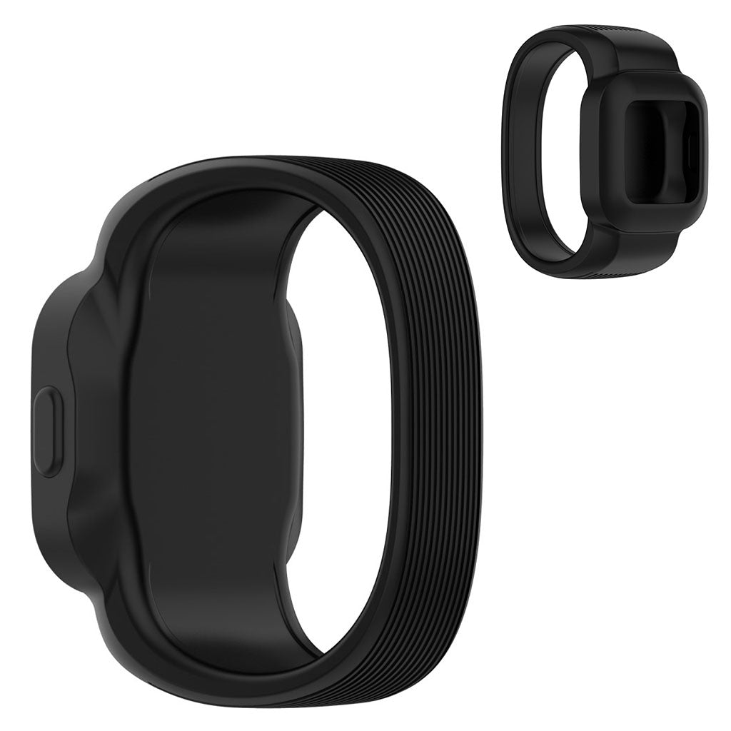 Rigtigt kønt Garmin Vivofit Jr 3 Silikone Rem - Størrelse: S - Sort#serie_2