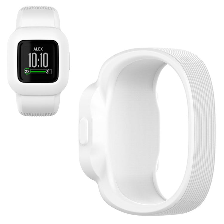 Fantastisk Garmin Vivofit Jr 3 Silikone Rem - Størrelse: L - Hvid#serie_3