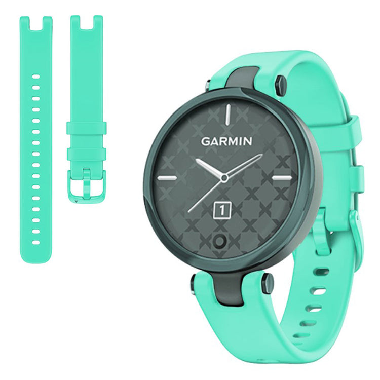 Vildt kønt Garmin Lily Silikone Rem - Grøn#serie_10