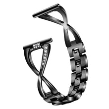 Mega godt Universal Garmin Metal og Rhinsten Rem - Sort#serie_1