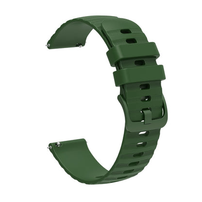 Meget nydelig Universal Garmin Silikone Rem - Grøn#serie_7