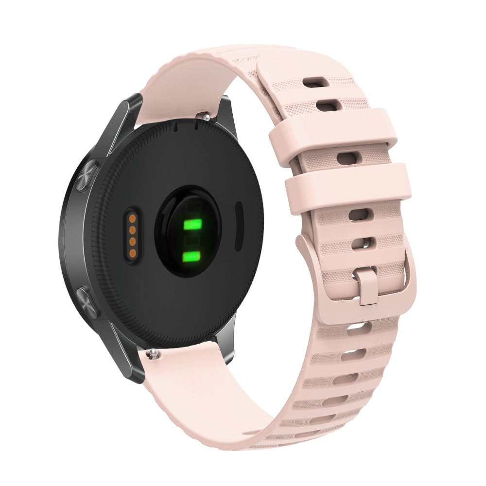 Meget elegant Universal Garmin Silikone Rem - Pink#serie_8