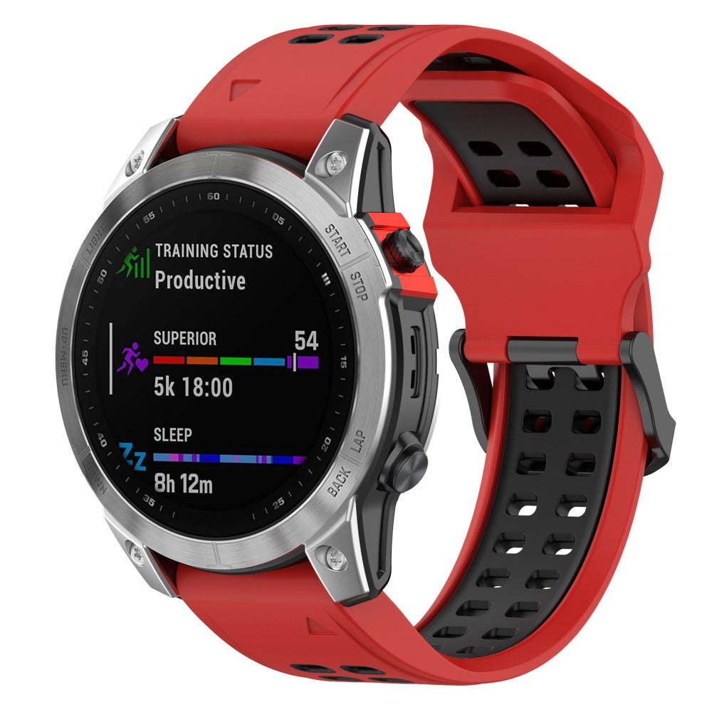 Udsøgt Universal Garmin Silikone Rem - Rød#serie_5