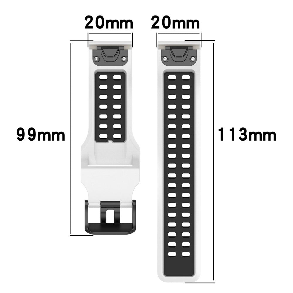 Udsøgt Universal Garmin Silikone Rem - Blå#serie_7