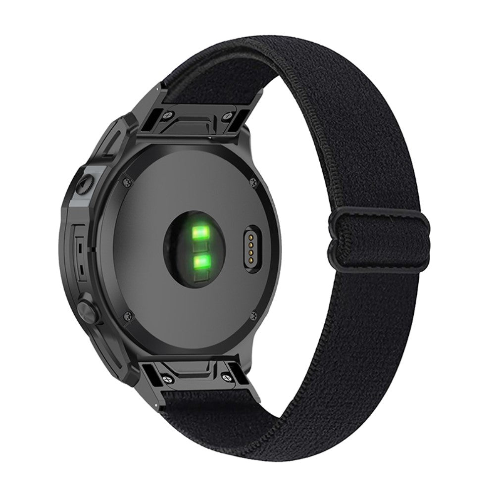 Helt vildt pænt Universal Garmin Nylon Rem - Sort#serie_8