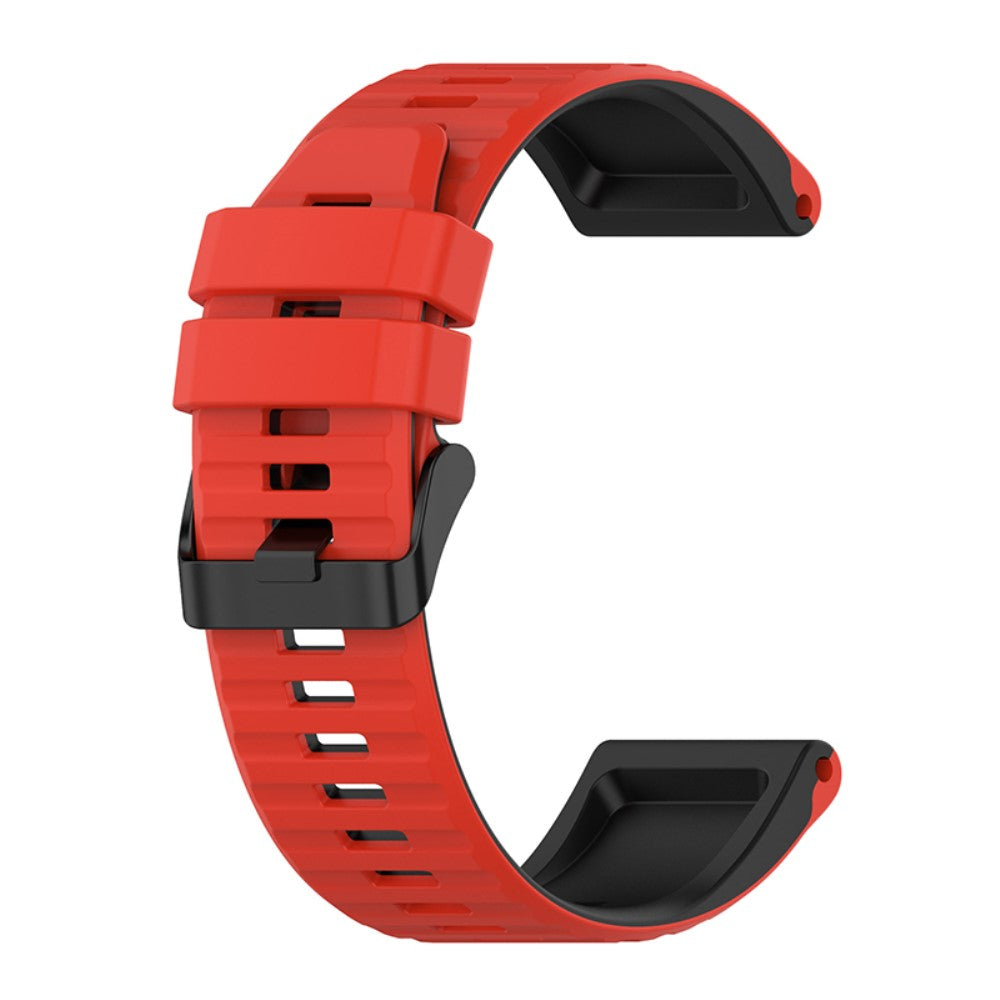 Mega pænt Universal Garmin Silikone Rem - Rød#serie_8