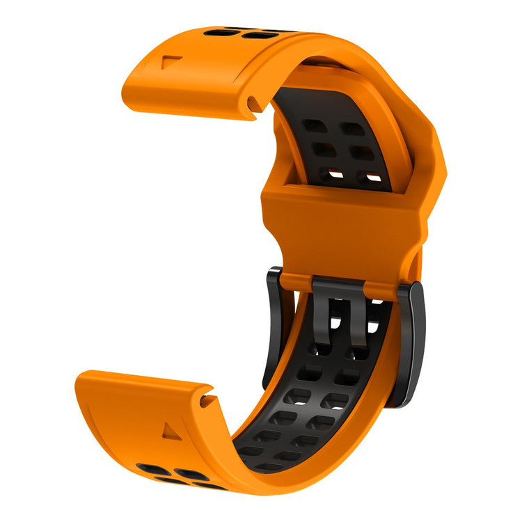 Vildt pænt Universal Garmin Silikone Rem - Orange#serie_1