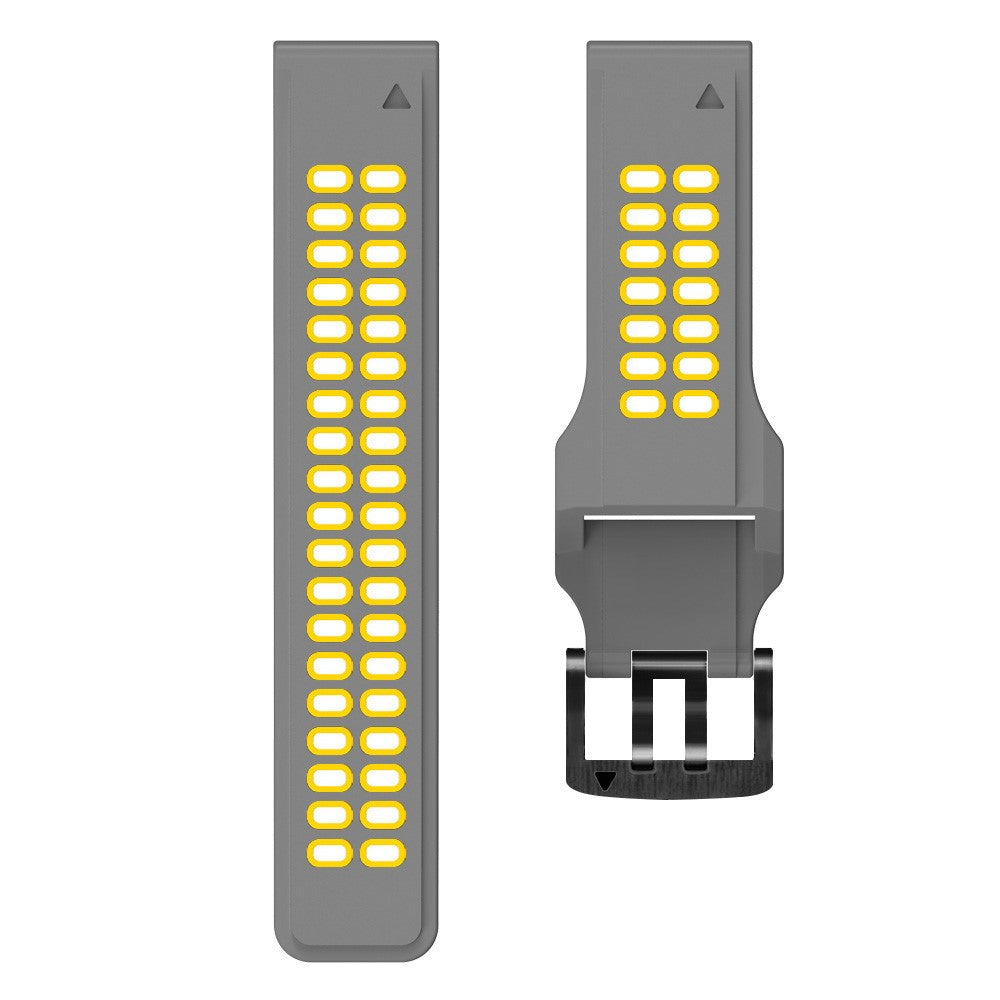 Rigtigt fed Universal Silikone Rem - Gul#serie_8