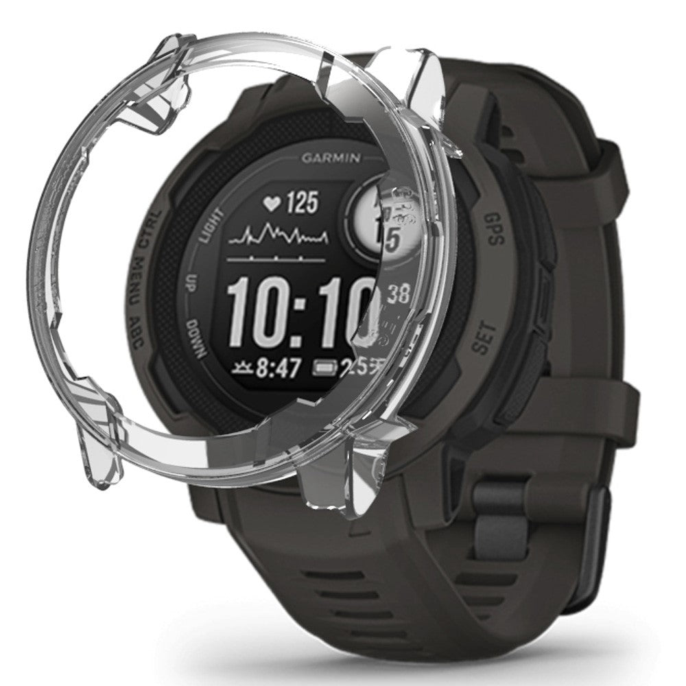 Garmin Instinct 2 Enkel Plastik Bumper  - Gennemsigtig#serie_4