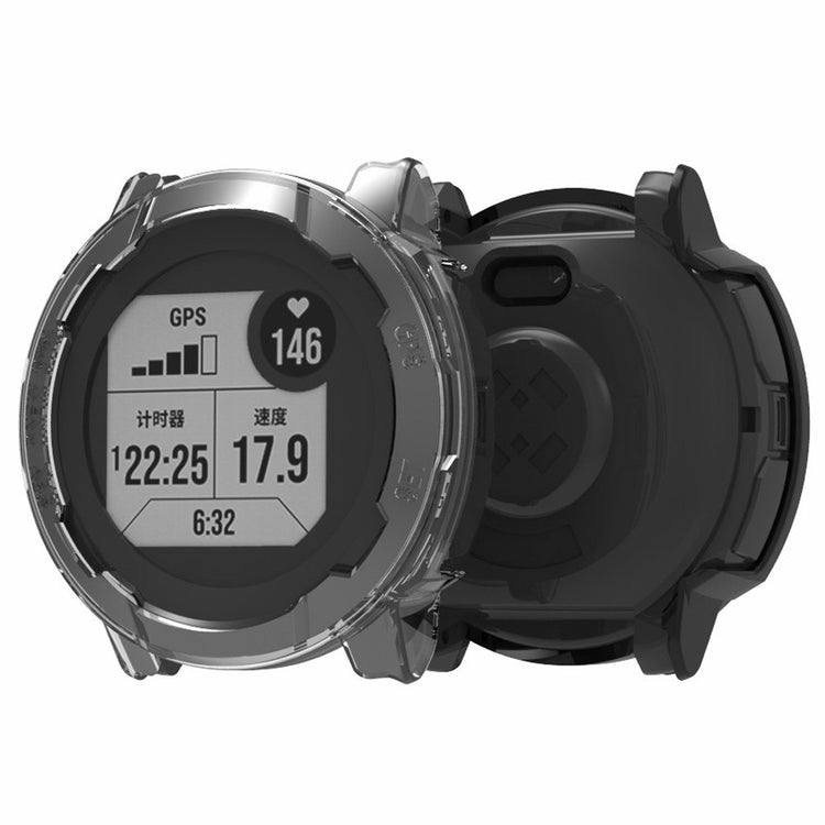 Garmin Instinct 2 Enkel Plastik Bumper  - Gennemsigtig#serie_4