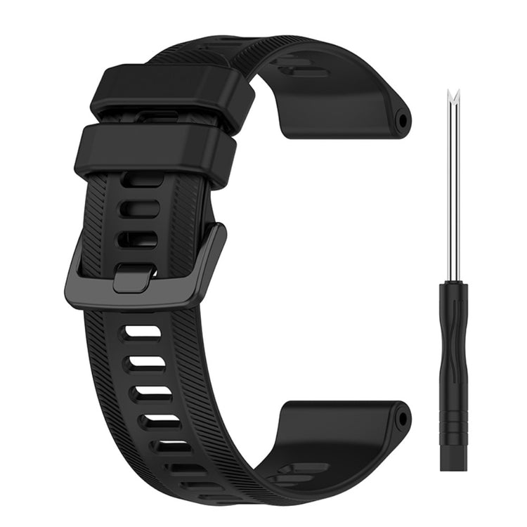 Stilren Garmin Forerunner 955 Silikone Urrem - Sort#serie_1