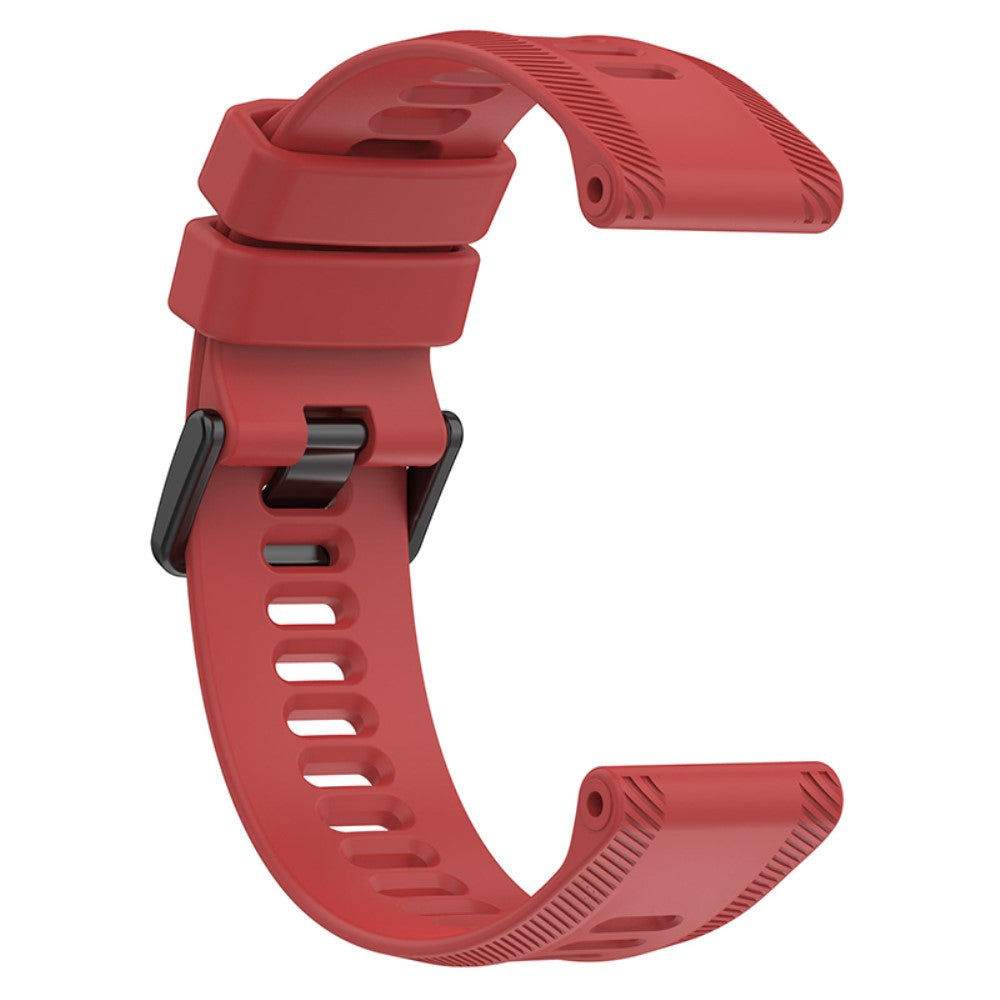 Stilren Garmin Forerunner 955 Silikone Urrem - Rød#serie_3