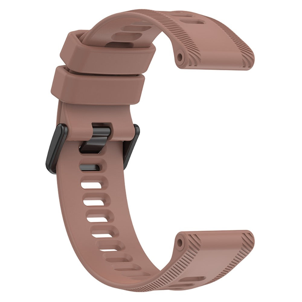 Stilren Garmin Forerunner 955 Silikone Urrem - Brun#serie_4