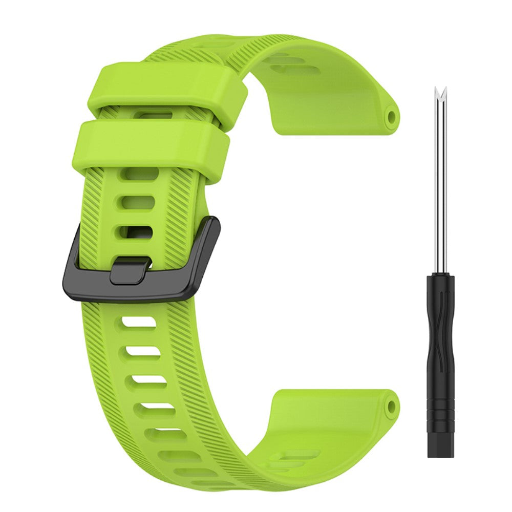 Stilren Garmin Forerunner 955 Silikone Urrem - Grøn#serie_5