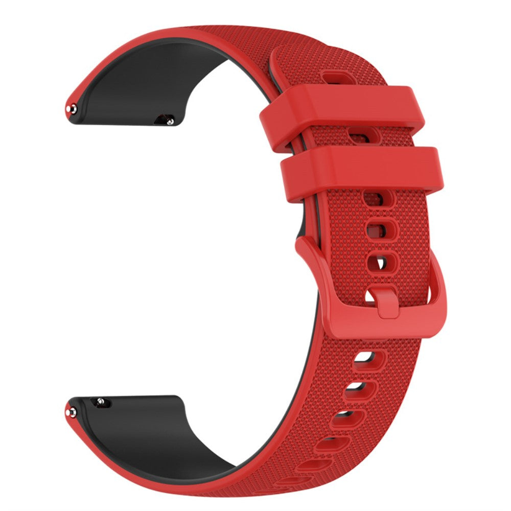 Helt vildt fed Universal Garmin Silikone Rem - Rød#serie_5