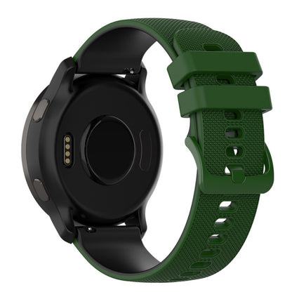 Mega fed Universal Garmin Silikone Urrem - Grøn#serie_7