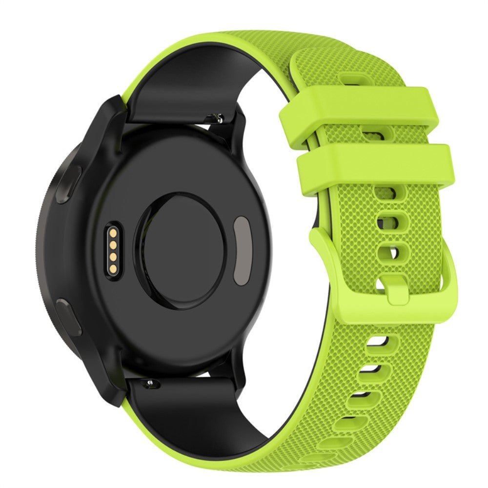 Mega fed Universal Garmin Silikone Urrem - Grøn#serie_8