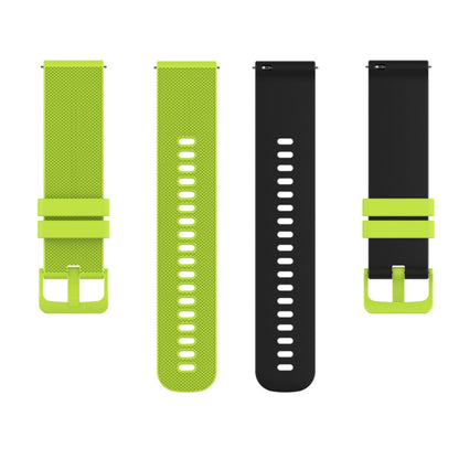 Mega fed Universal Garmin Silikone Urrem - Grøn#serie_8