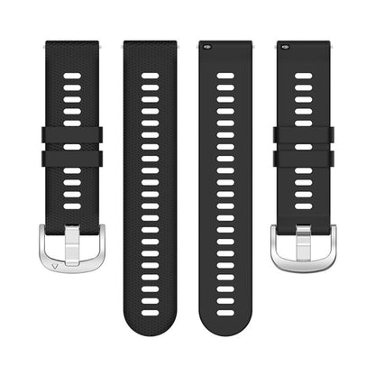 Meget slidstærk Universal Garmin Silikone Rem - Sort#serie_11