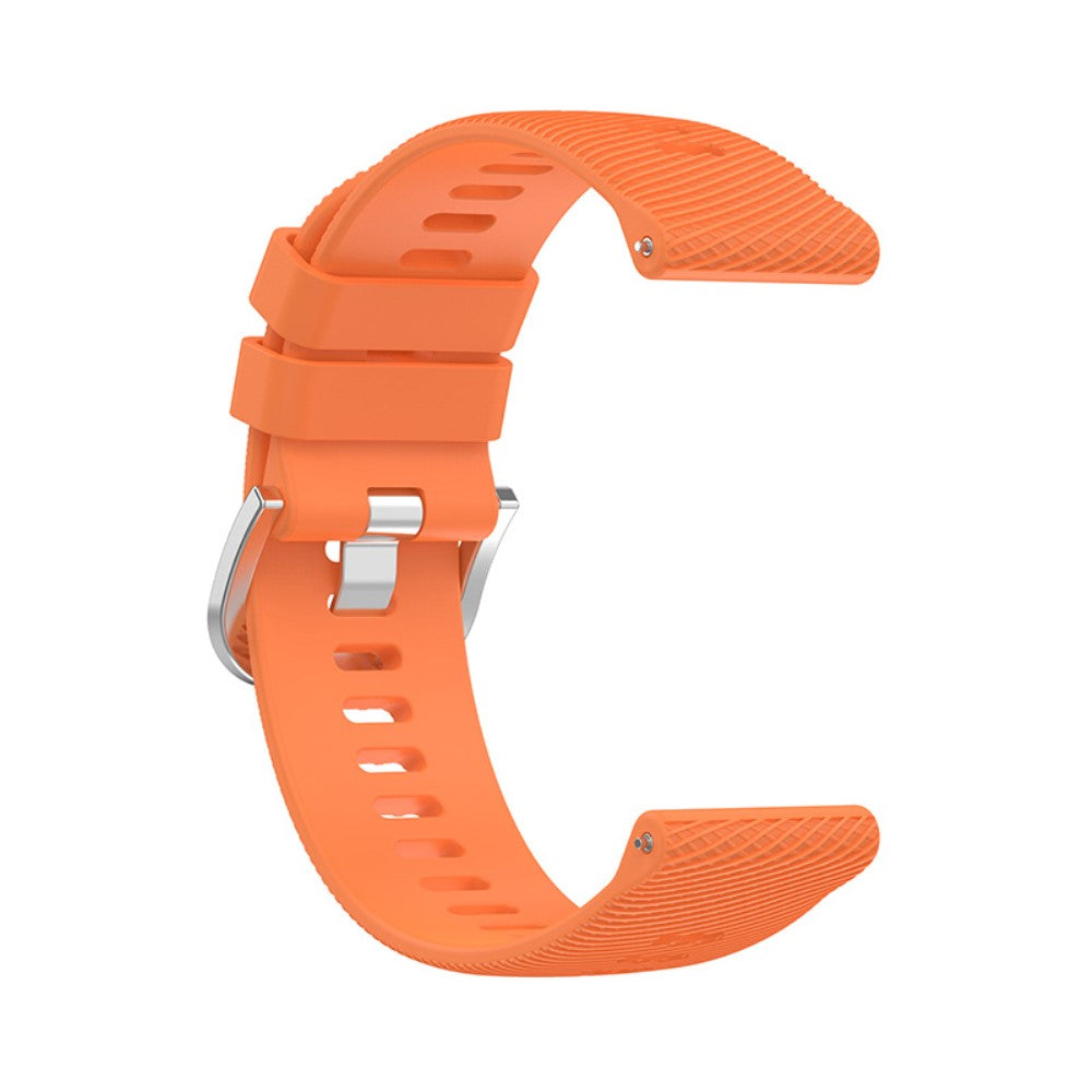 Meget slidstærk Universal Garmin Silikone Rem - Orange#serie_12