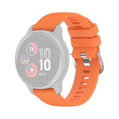 Meget slidstærk Universal Garmin Silikone Rem - Orange#serie_12