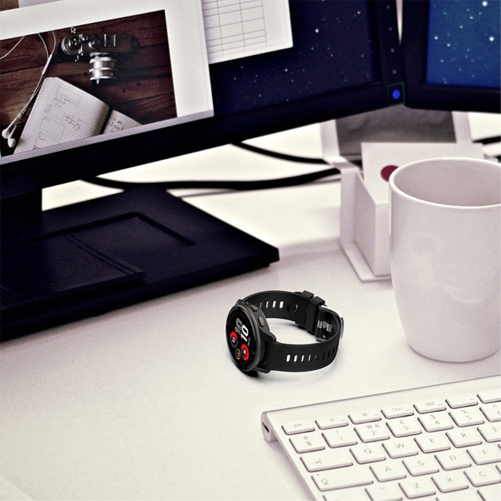 Meget slidstærk Universal Garmin Silikone Rem - Grøn#serie_4