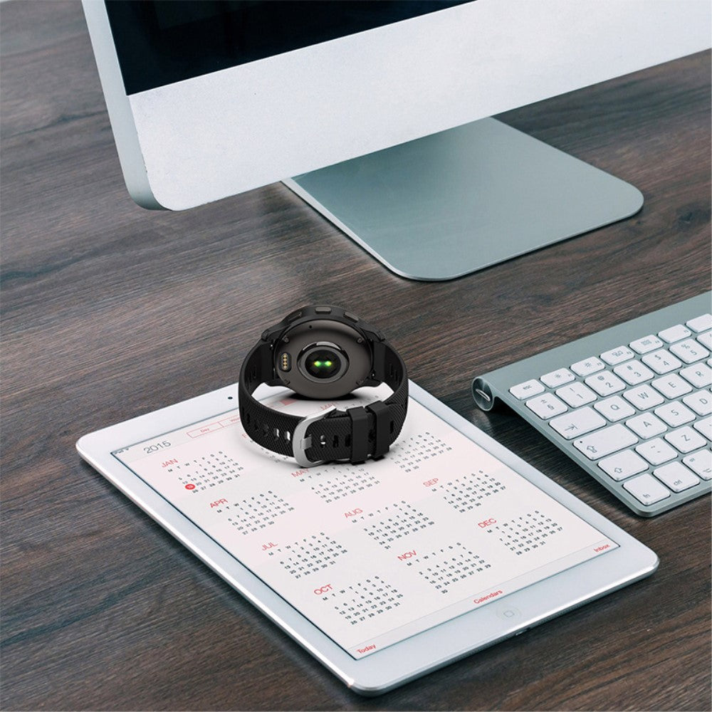 Meget slidstærk Universal Garmin Silikone Rem - Lilla#serie_8