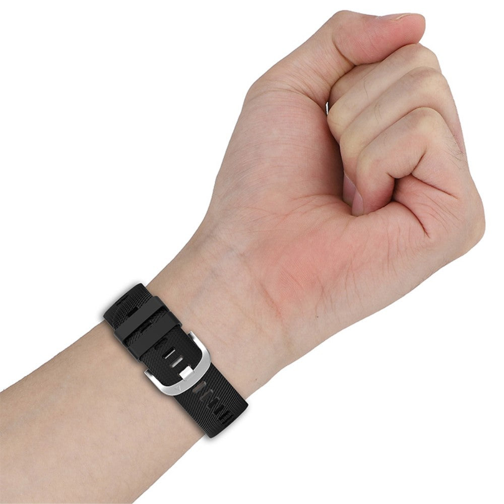 Meget slidstærk Universal Garmin Silikone Rem - Rød#serie_9