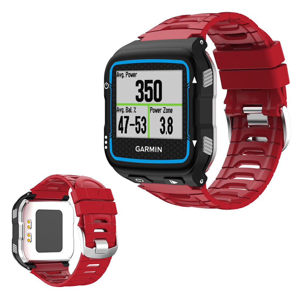 Super kønt Garmin Forerunner 920 XT Silikone Rem - Rød#serie_4