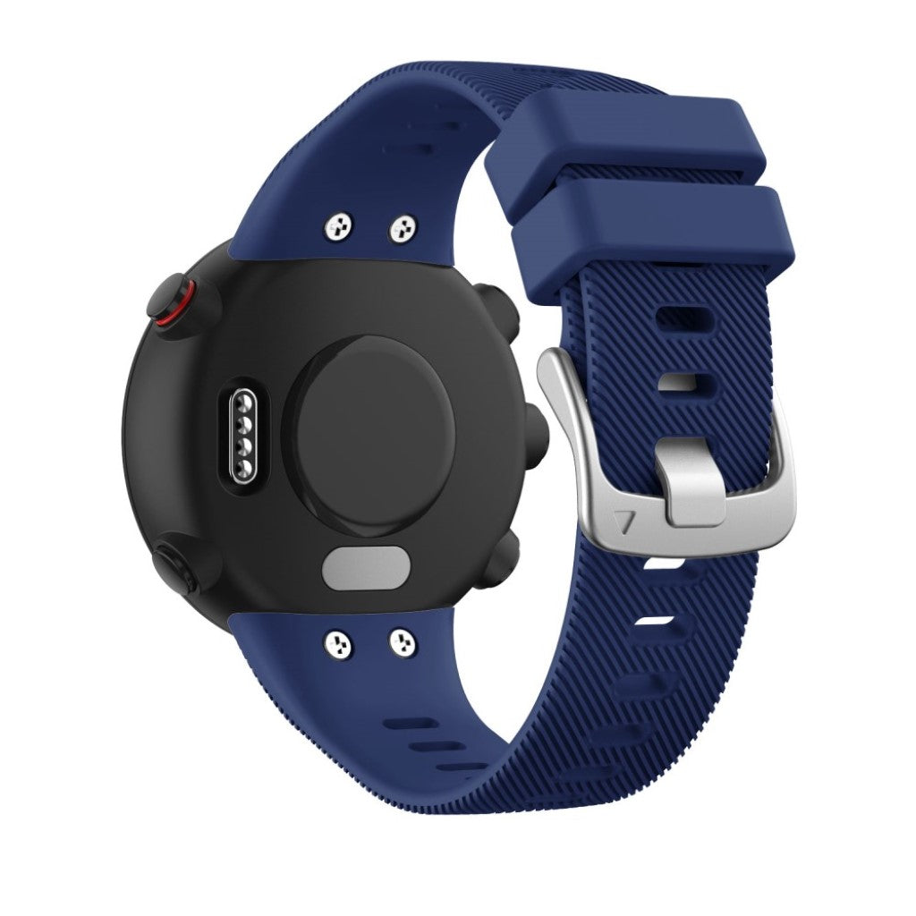 Helt vildt godt Garmin Forerunner 45S Silikone Rem - Blå#serie_13