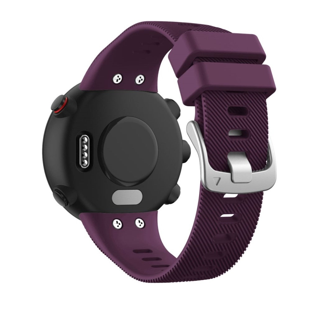 Helt vildt godt Garmin Forerunner 45S Silikone Rem - Lilla#serie_15