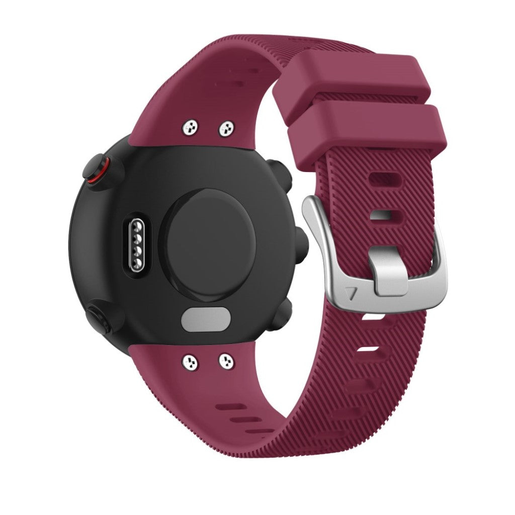 Helt vildt godt Garmin Forerunner 45S Silikone Rem - Rød#serie_5