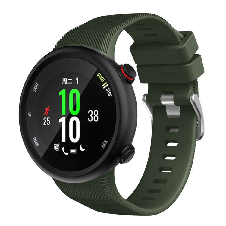 Helt vildt godt Garmin Forerunner 45S Silikone Rem - Grøn#serie_9