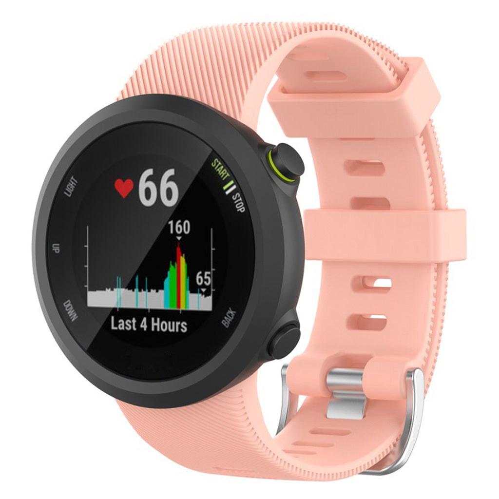 Super fint Garmin Forerunner 45 Silikone Rem - Pink#serie_5