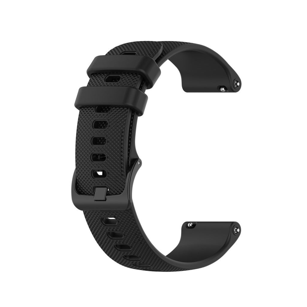 Mega nydelig Garmin Vivoactive 4 Silikone Rem - Sort#serie_1