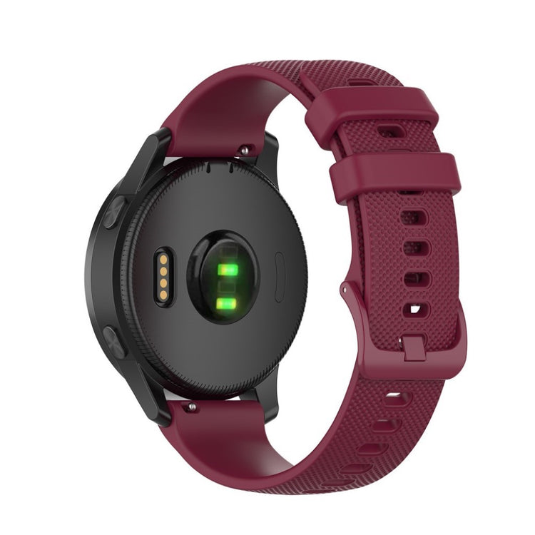 Mega nydelig Garmin Vivoactive 4 Silikone Rem - Rød#serie_4