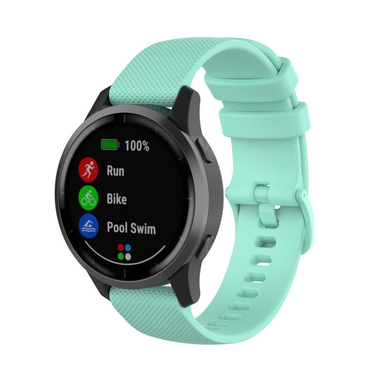 Mega nydelig Garmin Vivoactive 4 Silikone Rem - Grøn#serie_8