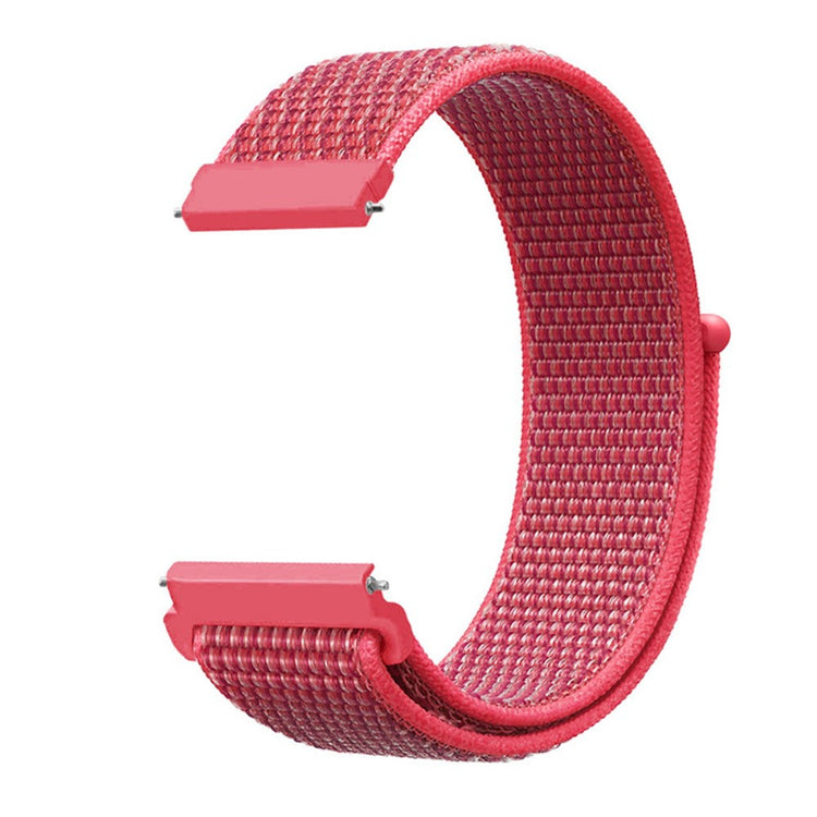 Fremragende Garmin Vivoactive 4 Nylon Rem - Pink#serie_13