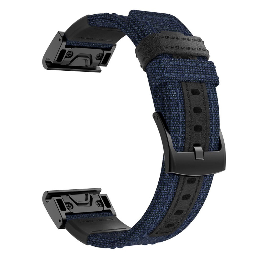 Udsøgt Universal Garmin Nylon Rem - Blå#serie_3