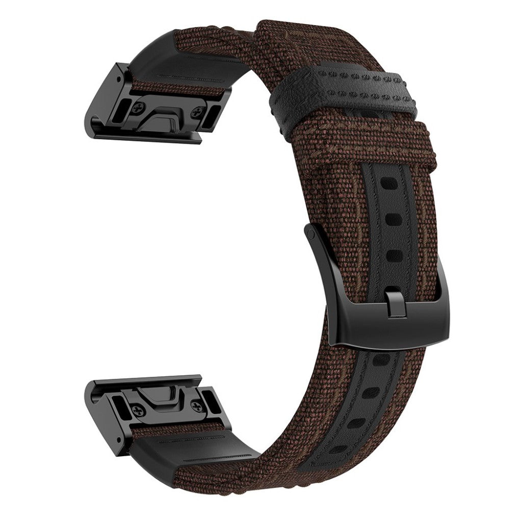 Udsøgt Universal Garmin Nylon Rem - Brun#serie_4